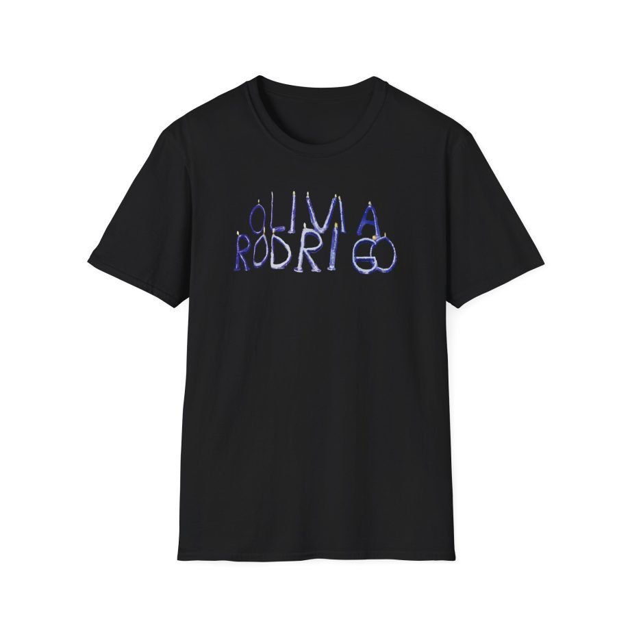Olivia Rodrigo GUTS vinyl & candles Unisex Softstyle T-shirt