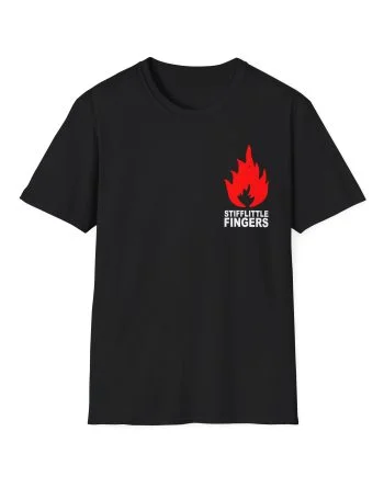 Stiff Little Fingers Plectrum Unisex Softstyle T-Shirt