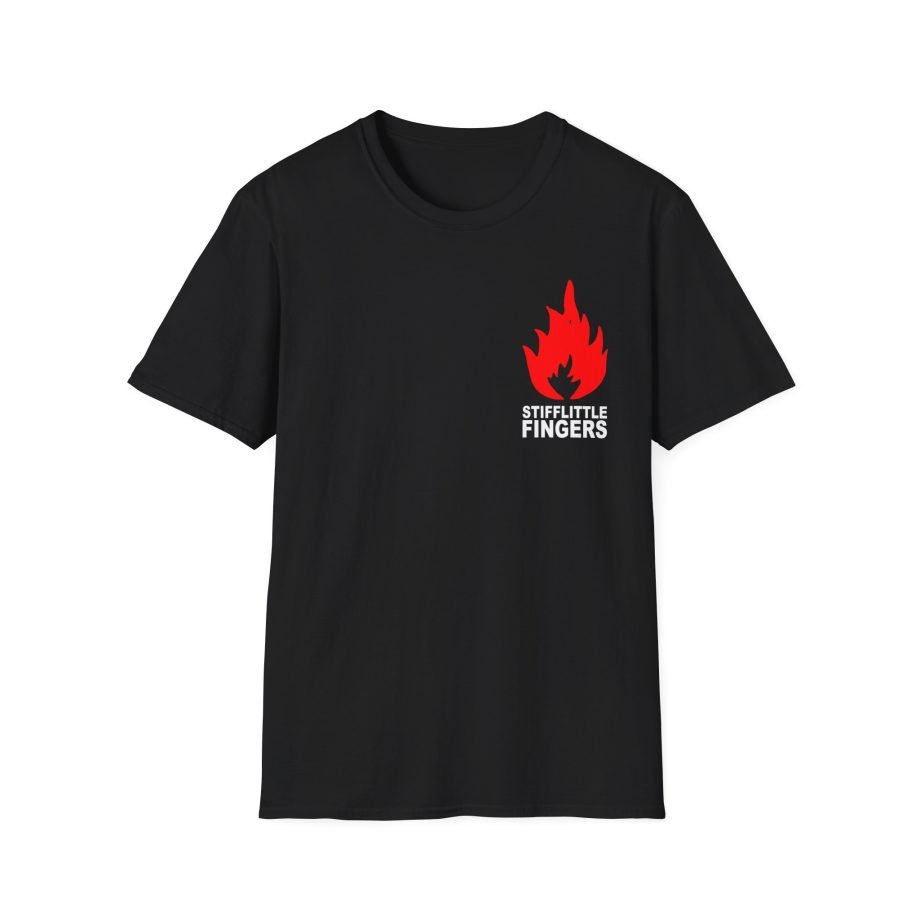 Stiff Little Fingers Plectrum Unisex Softstyle T-Shirt