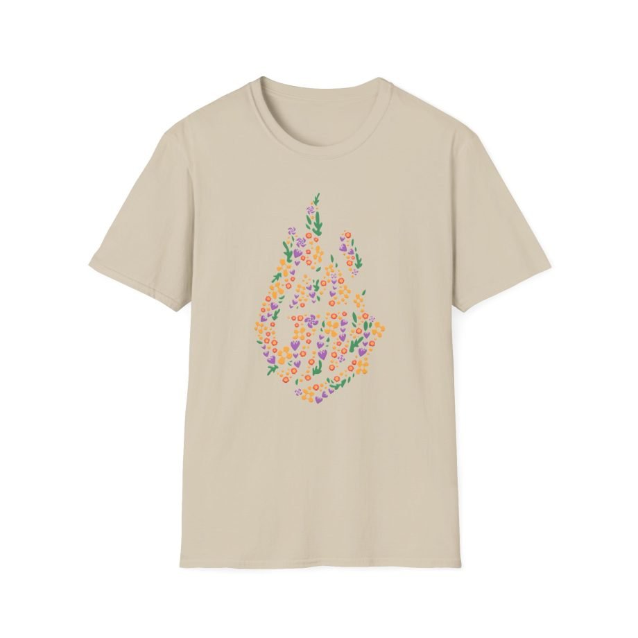 Good Mythical Morning Floral Flame unisex softstyle t-shirt