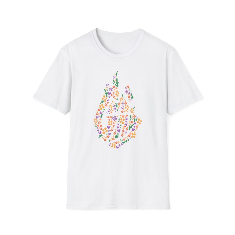 Good Mythical Morning Floral Flame unisex softstyle t-shirt
