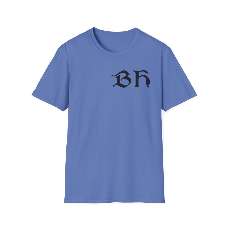 Beach House Rose Stained Glass Unisex Softstyle T-Shirt