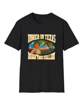 Megan Thee Stallion bigger in Texas rider Unisex Softstyle T-Shirt