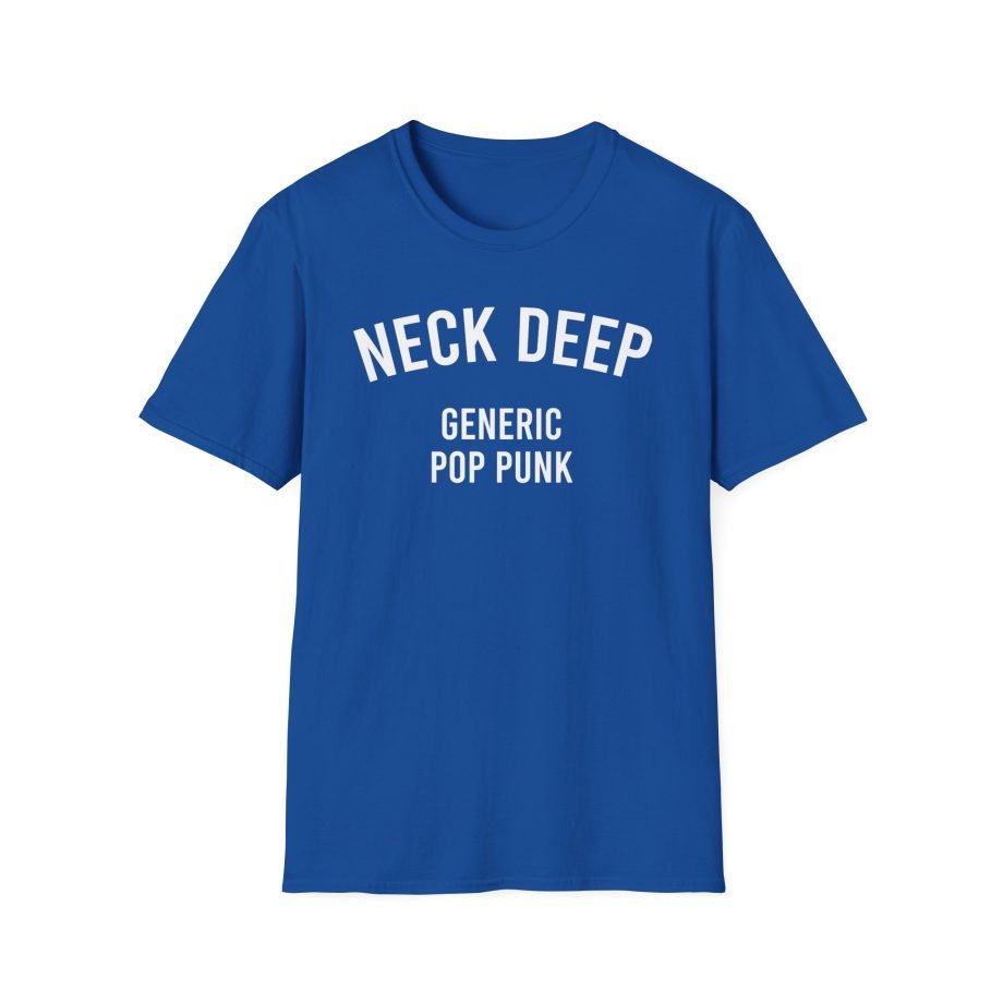Neck Deep Generic Pop Punk Unisex Softstyle T-Shirt