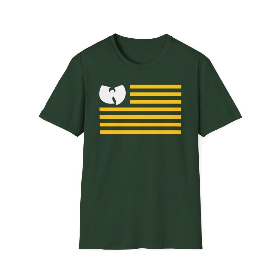 Wu Tang Clan Flag Unisex Softstyle T-Shirt