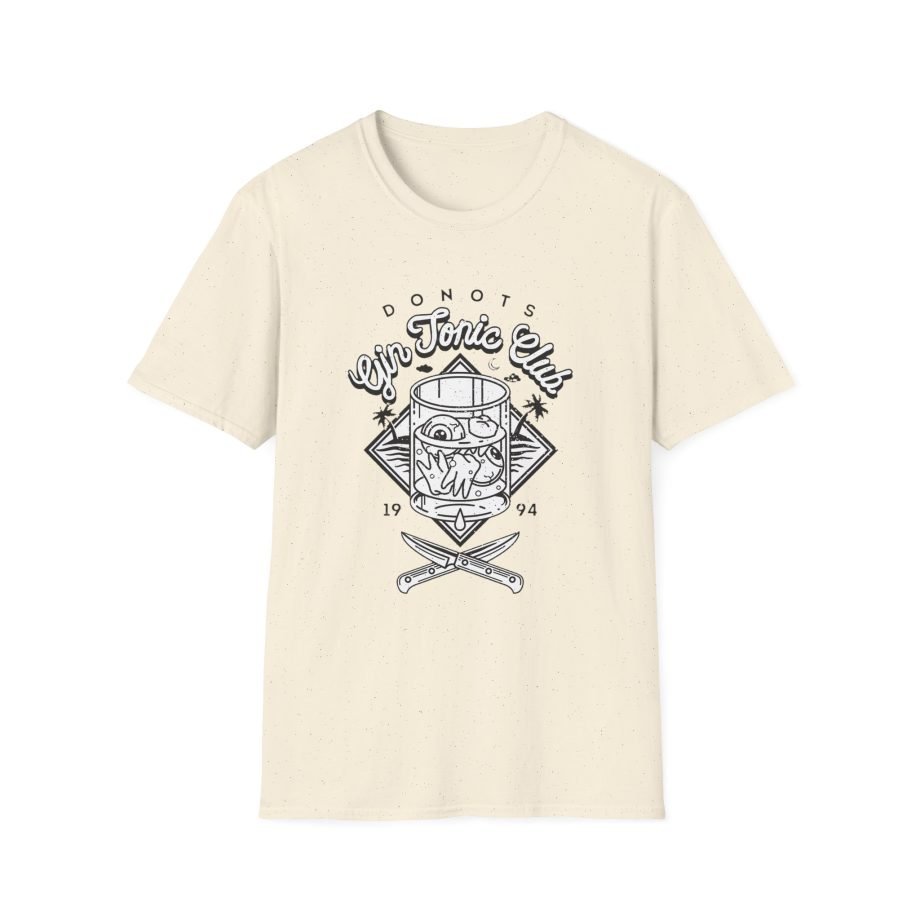 Donots Gin Tonic Club Unisex Softstyle T-Shirt