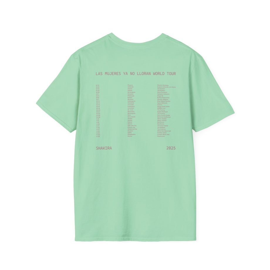Shakira LMYNL World Tour Unisex Softstyle T-Shirt