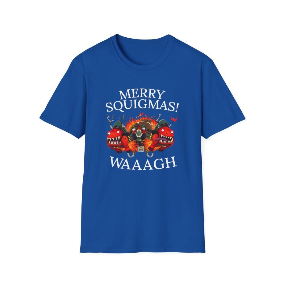 Warhammer Gobbo Merry Squigmas Unisex Softstyle T-Shirt