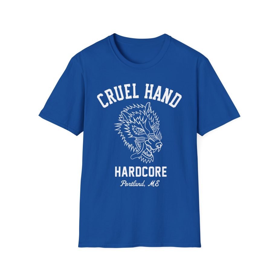 Cruel Hand Wolf Head Unisex Softstyle T-Shirt