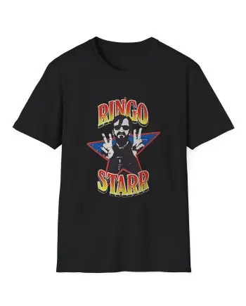 Ringo Starr Photo Unisex Softstyle T-Shirt