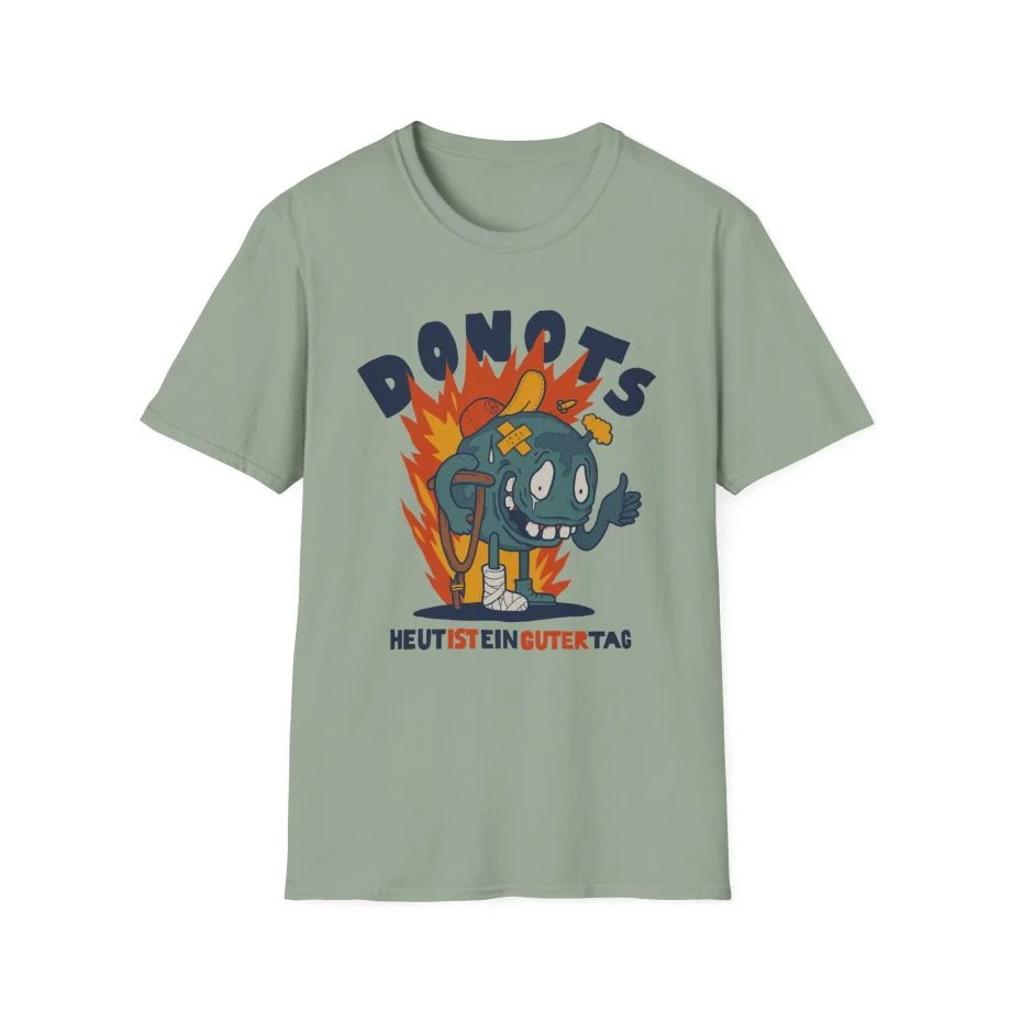 Donots Globus Unisex Softstyle T-Shirt