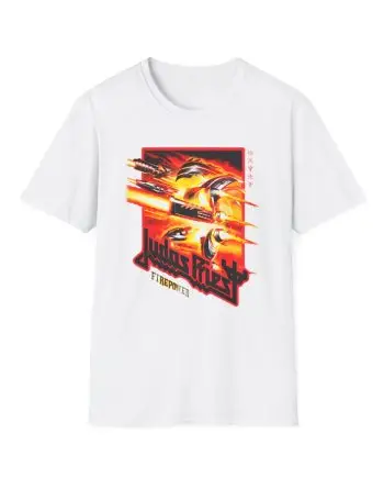 Judas Priest Firepower Figures Unisex Softstyle T-Shirt