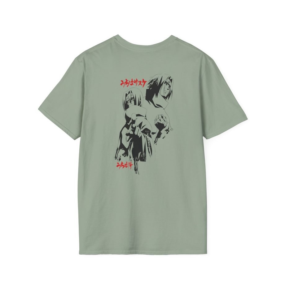 Naruto Sasuke & Itachi Unisex Softstyle T-Shirt