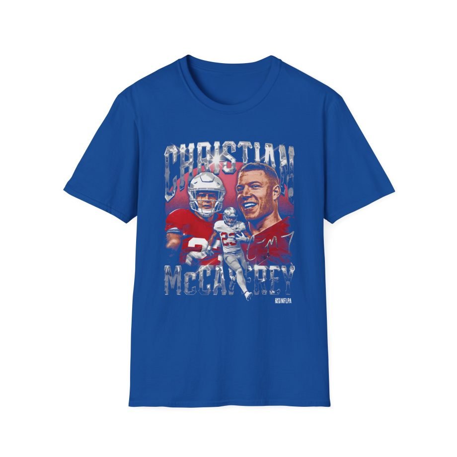 Christian Mccaffrey Vintage Unisex Softstyle T-Shirt