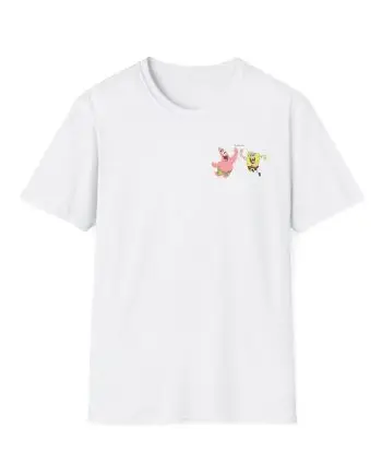 Spongebob Do Stuff Together Unisex Softstyle T-Shirt
