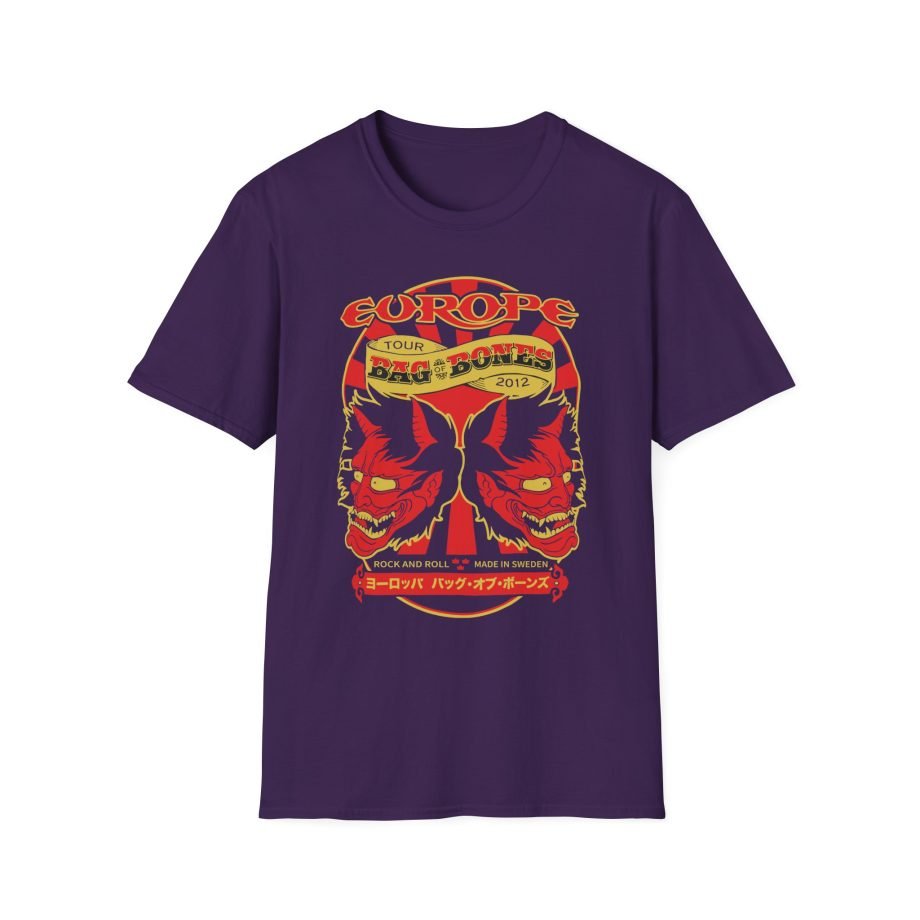 Europe Demon Head Unisex Softstyle T-Shirt