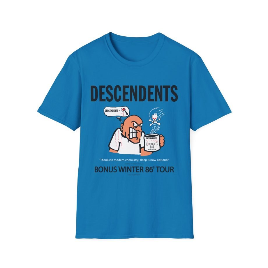 Descendents Bonus Cup '86 Tour Unisex Softstyle T-Shirt