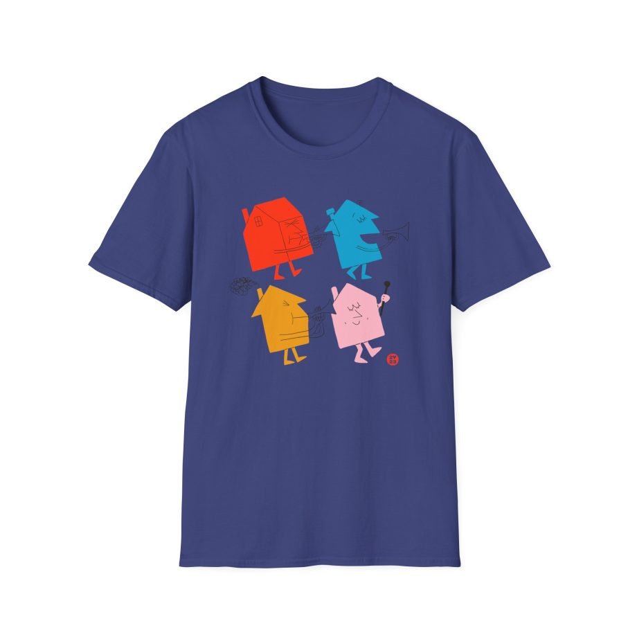 Hslot 4 Houses Unisex Softstyle T-Shirt