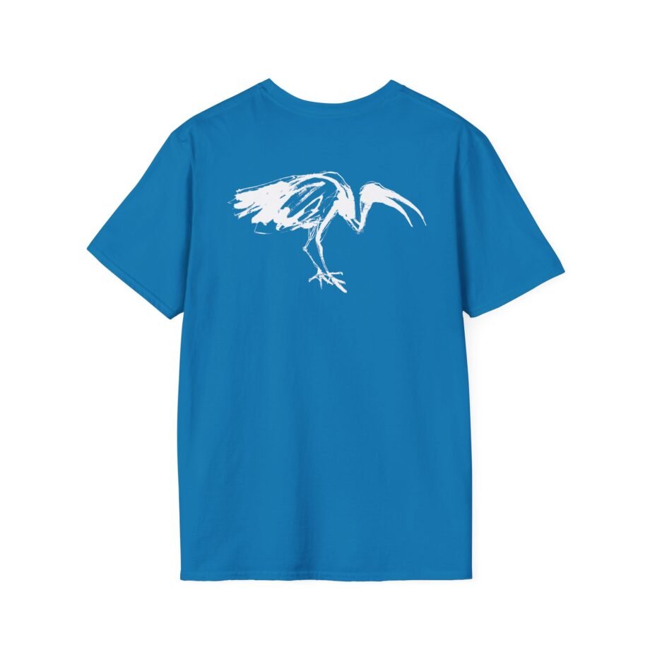 Dmas The Glow Mono Ibis Unisex Softstyle T-Shirt