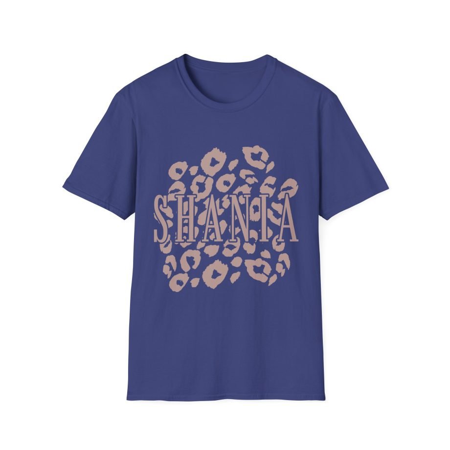ST Shania Leopard Unisex Softstyle T-Shirt