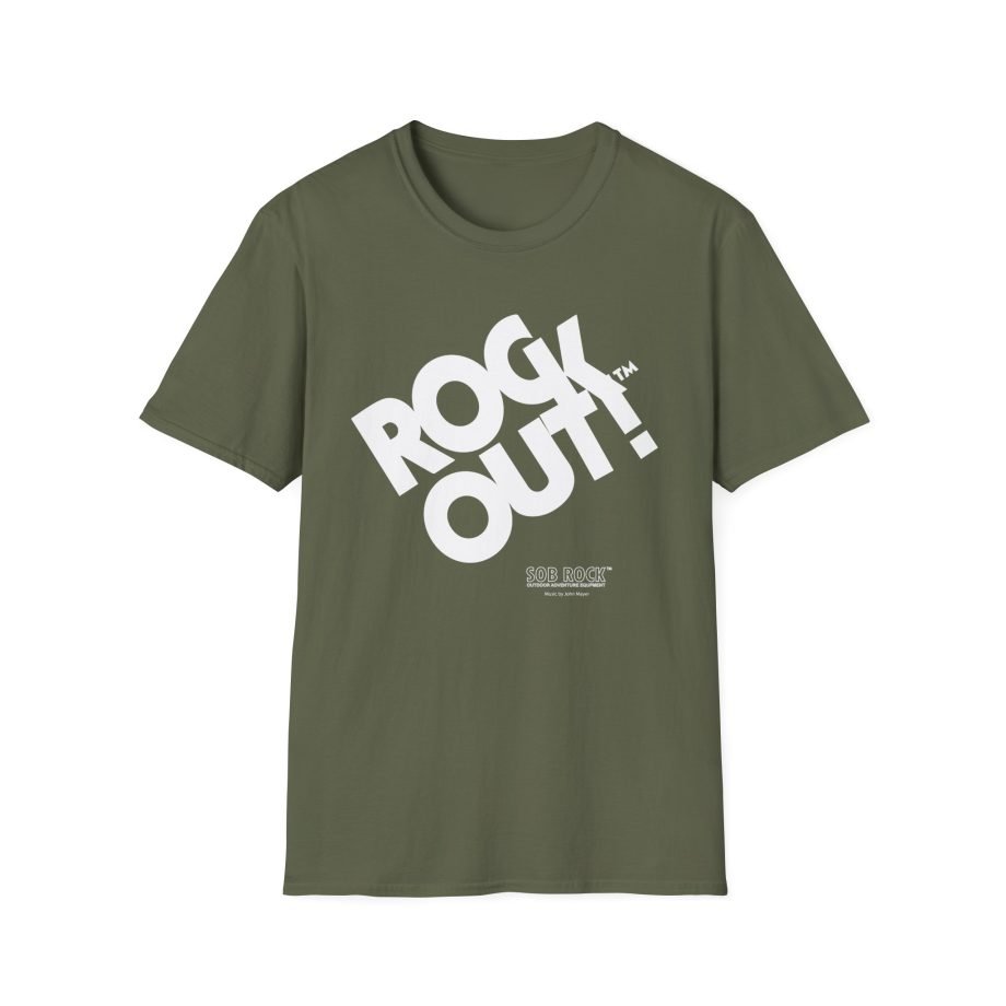 John Mayer Rock Out Unisex Softstyle T-Shirt