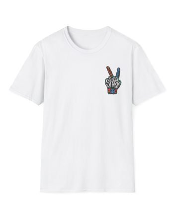 Ringo Starr Peace Illustration Unisex Softstyle T-Shirt