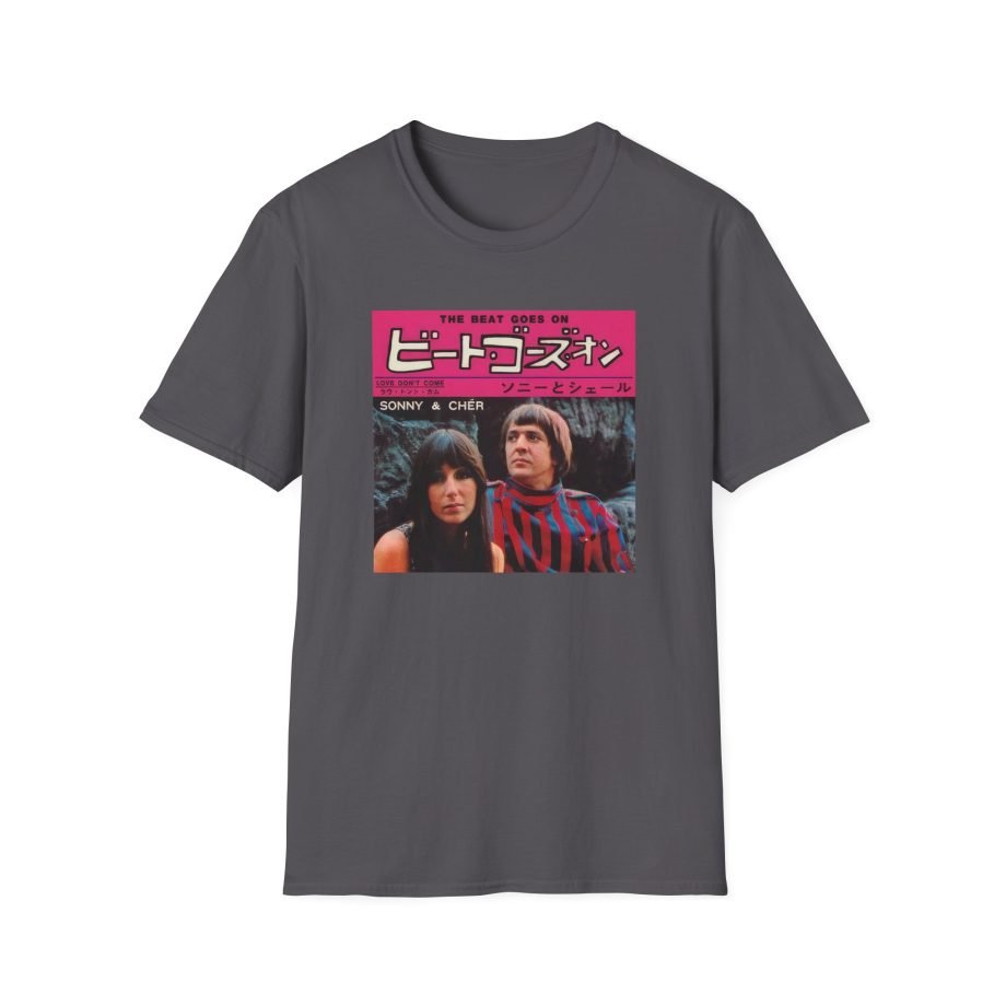 Sonny & Cher the Beat Goes on Japan Unisex Softstyle T-Shirt