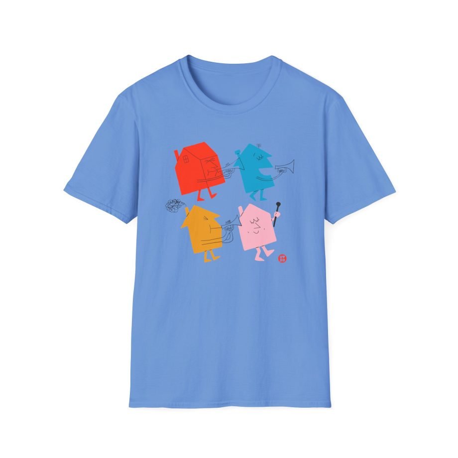 Hslot 4 Houses Unisex Softstyle T-Shirt