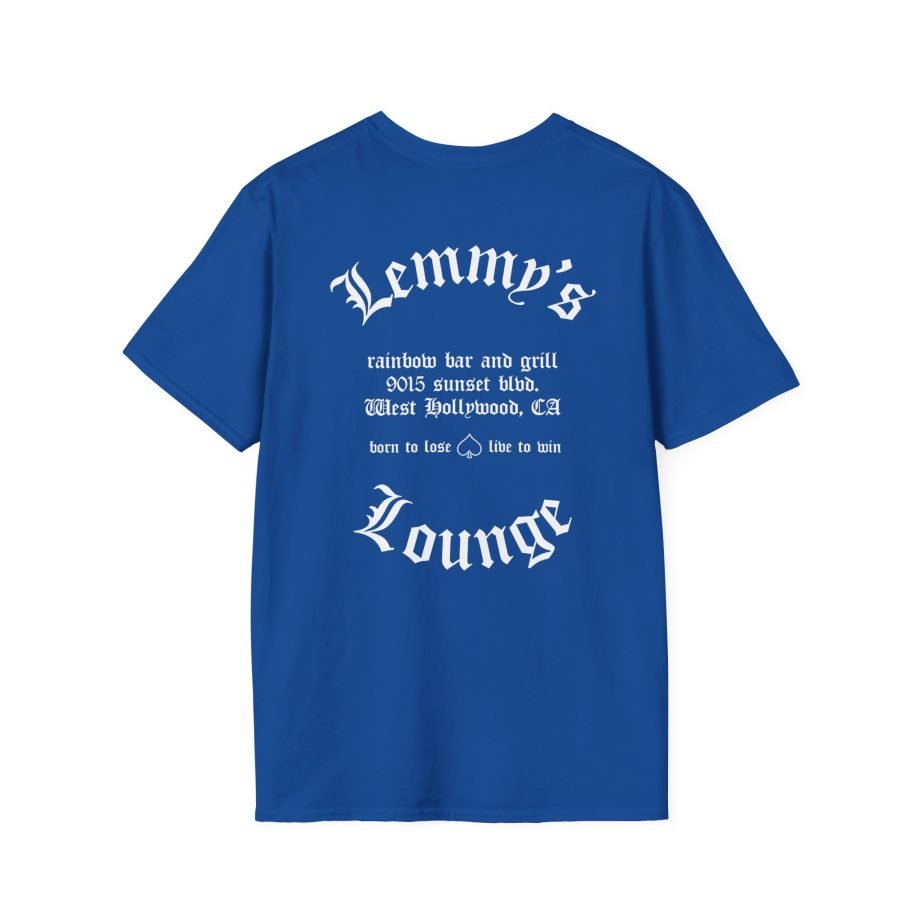 Motorhead England Lounge Unisex Softstyle T-Shirt