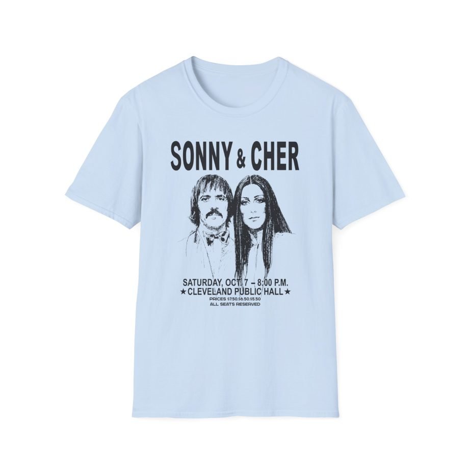 Sonny & Cher Cleveland Unisex Softstyle T-Shirt