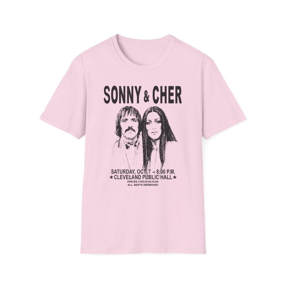 Sonny & Cher Cleveland Unisex Softstyle T-Shirt