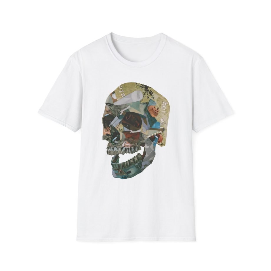 Hot Water Music Album Collage Skull Unisex Softstyle T-Shirt