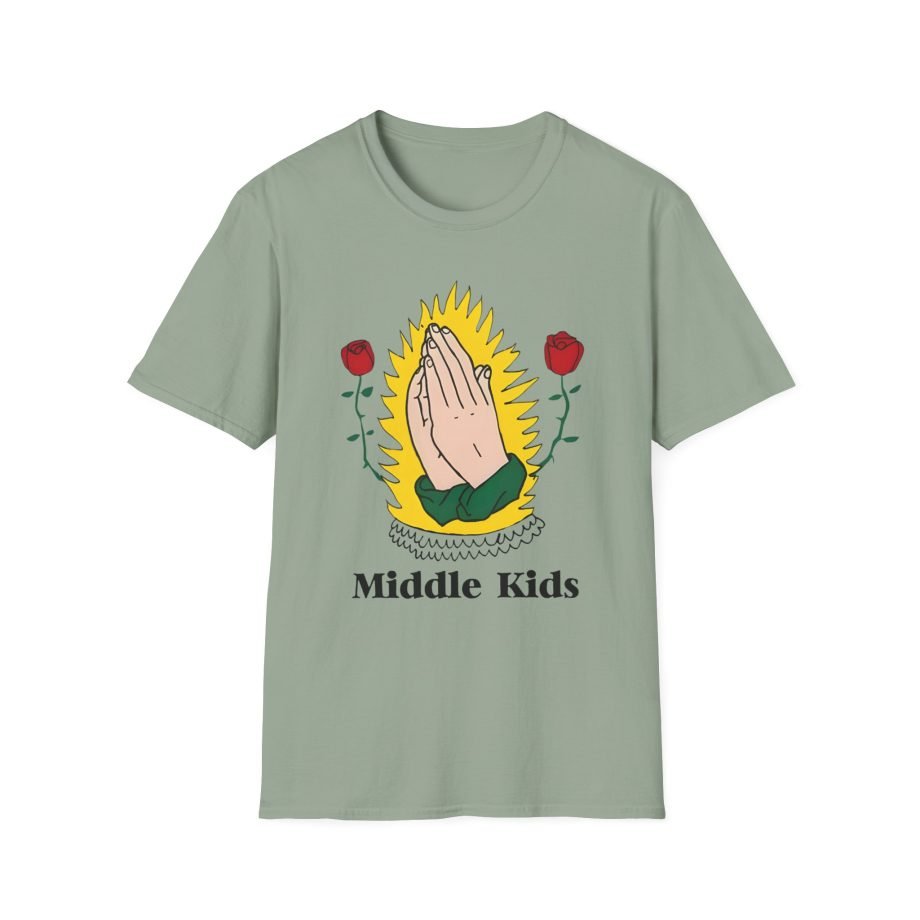 Middle Kids Praying Hands Unisex Softstyle T-Shirt