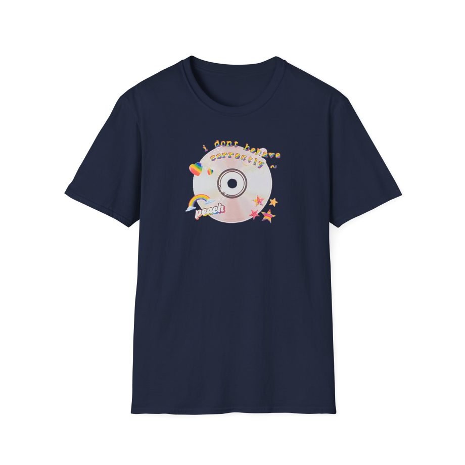 Peach Prc Fairy I Don't Behave Correctly Unisex Softstyle T-Shirt