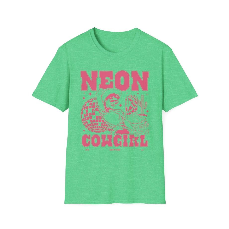 Dan and Shay Neon Cowgirl Unisex Softstyle T-Shirt