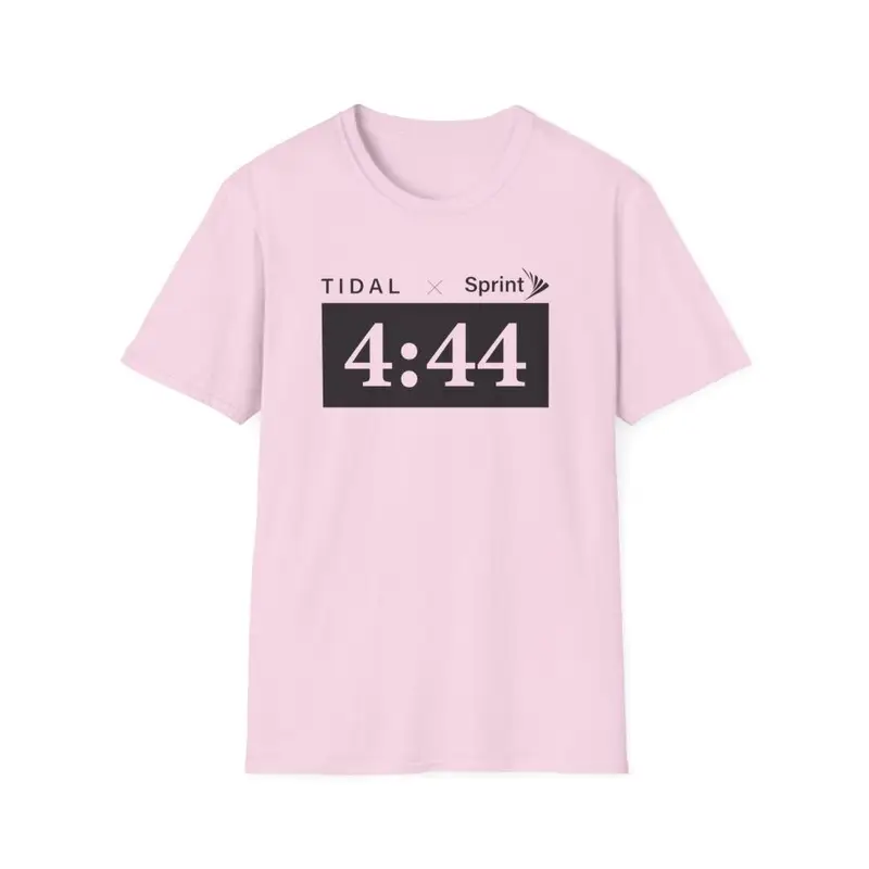 Rare 444 Jay-z Album Tour Unisex Softstyle T-Shirt