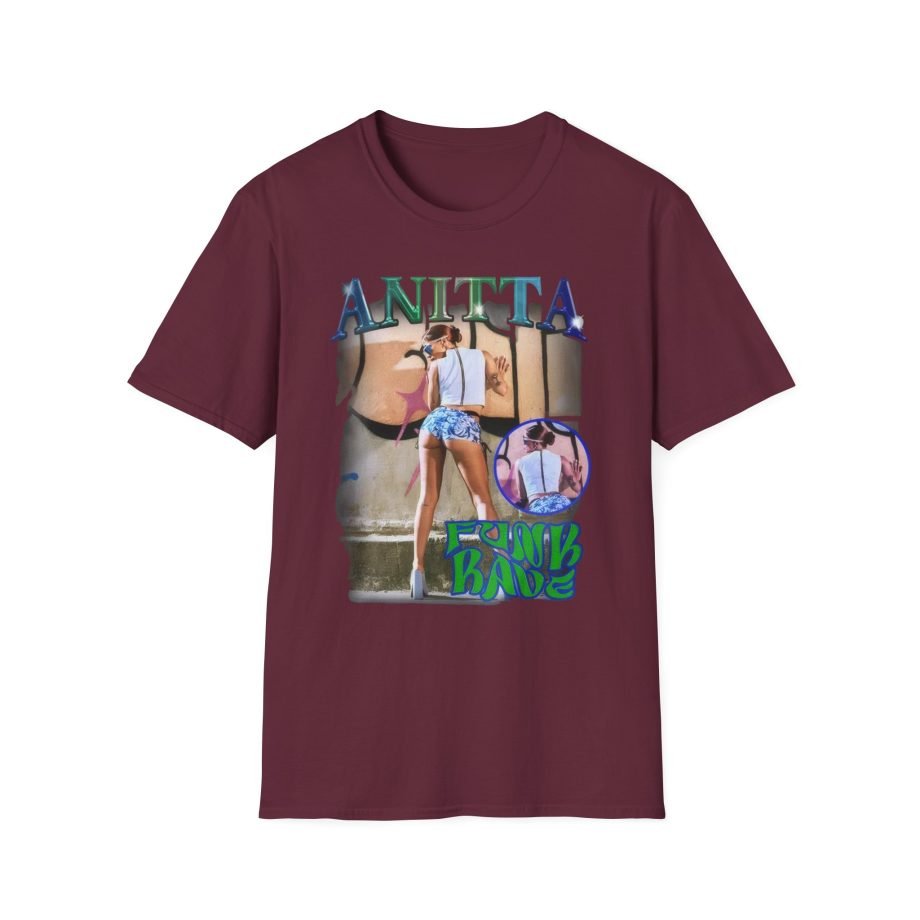 Anitta Funk Rave Unisex Softstyle T-Shirt