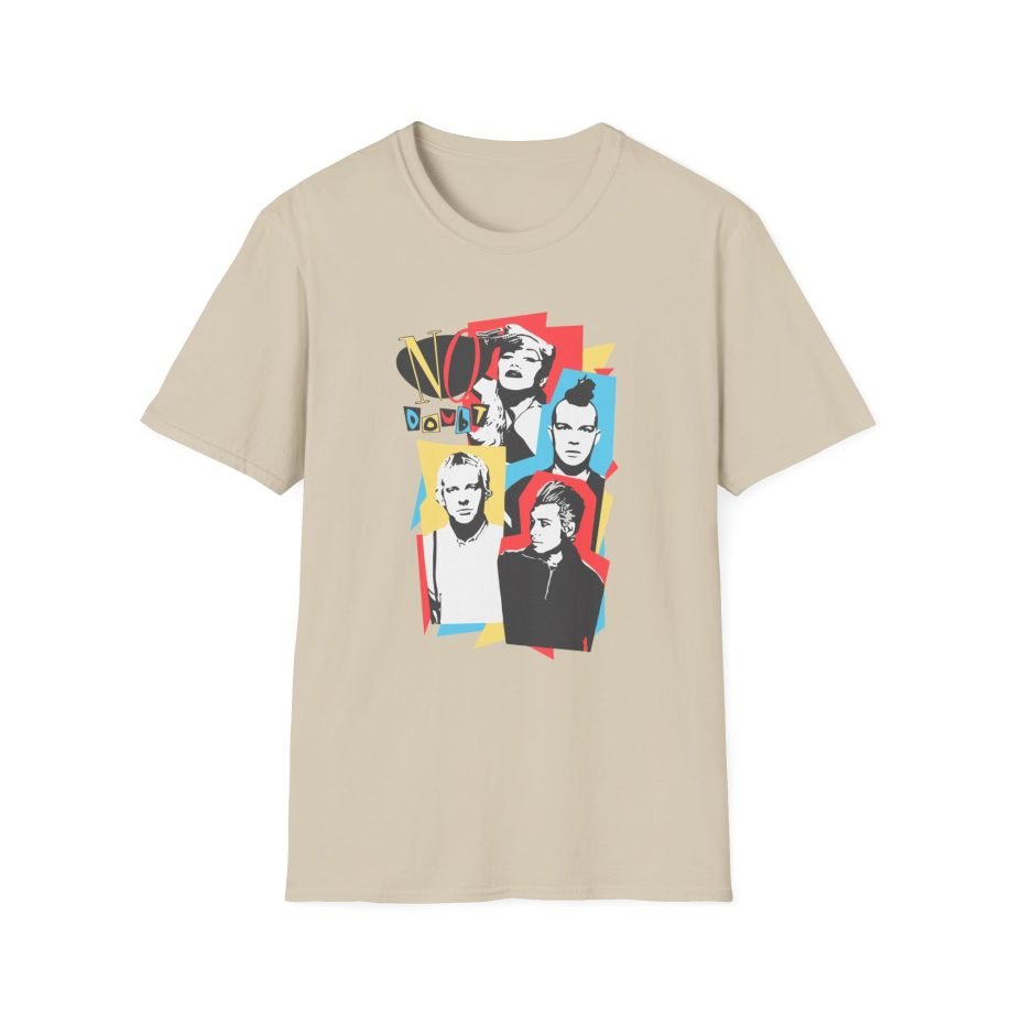 No Doubt Abstract Band Photo Unisex Softstyle T-Shirt