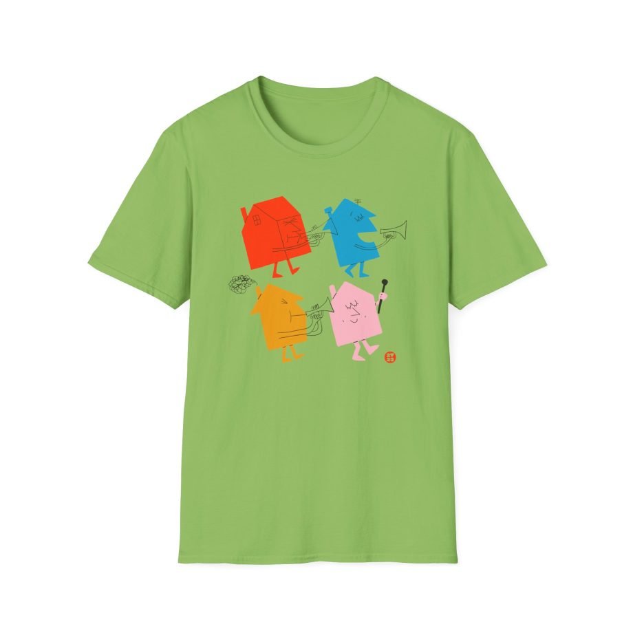 Hslot 4 Houses Unisex Softstyle T-Shirt