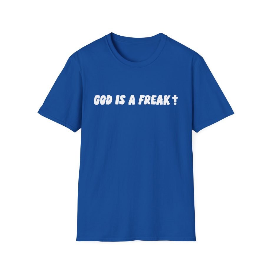Peach Prc Fairy God is a Freak Unisex Softstyle T-Shirt
