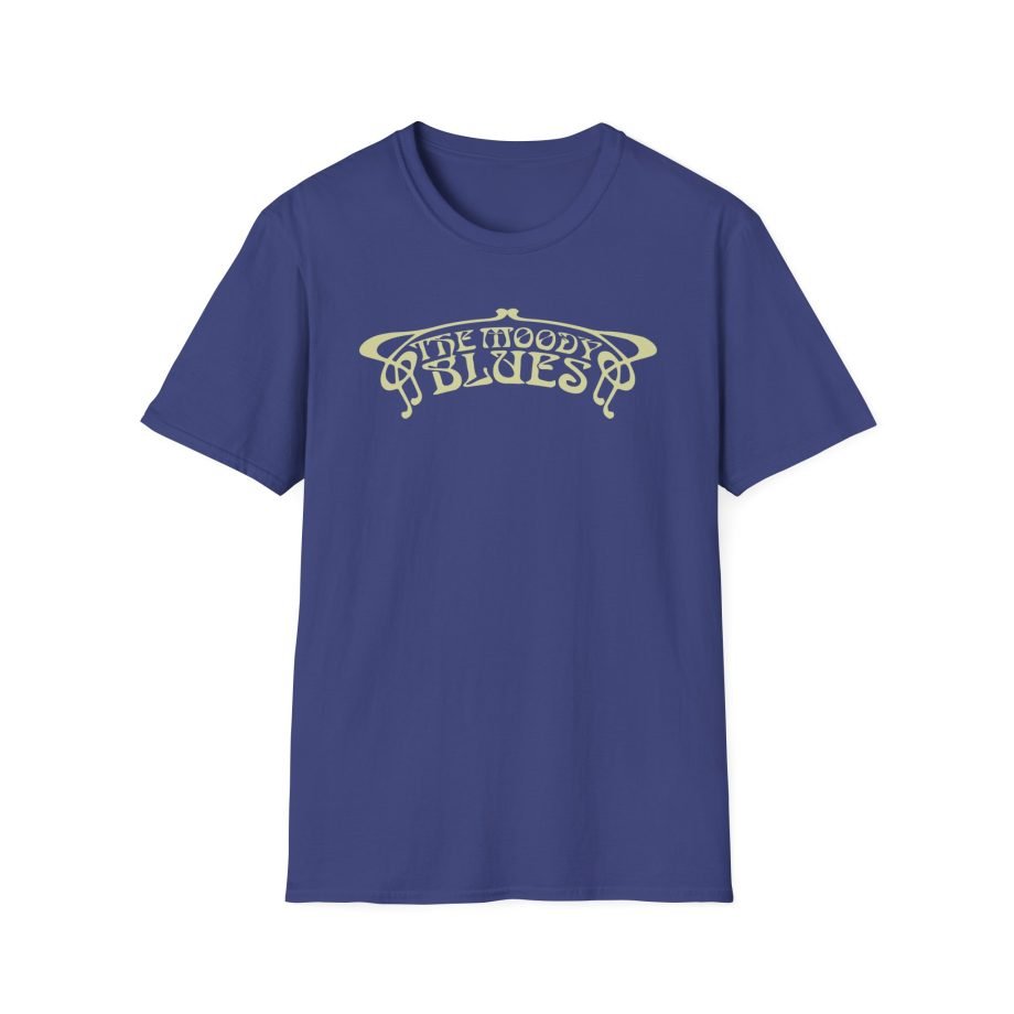 The Moody Blues Distressed Logo Unisex Softstyle T-Shirt