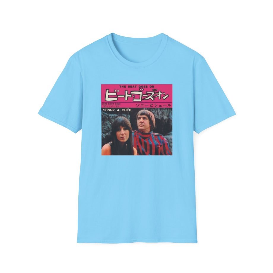 Sonny & Cher the Beat Goes on Japan Unisex Softstyle T-Shirt