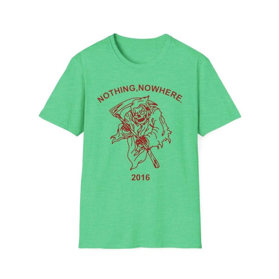 Nothing Nowhere Red Reaper unisex softstyle t-shirt