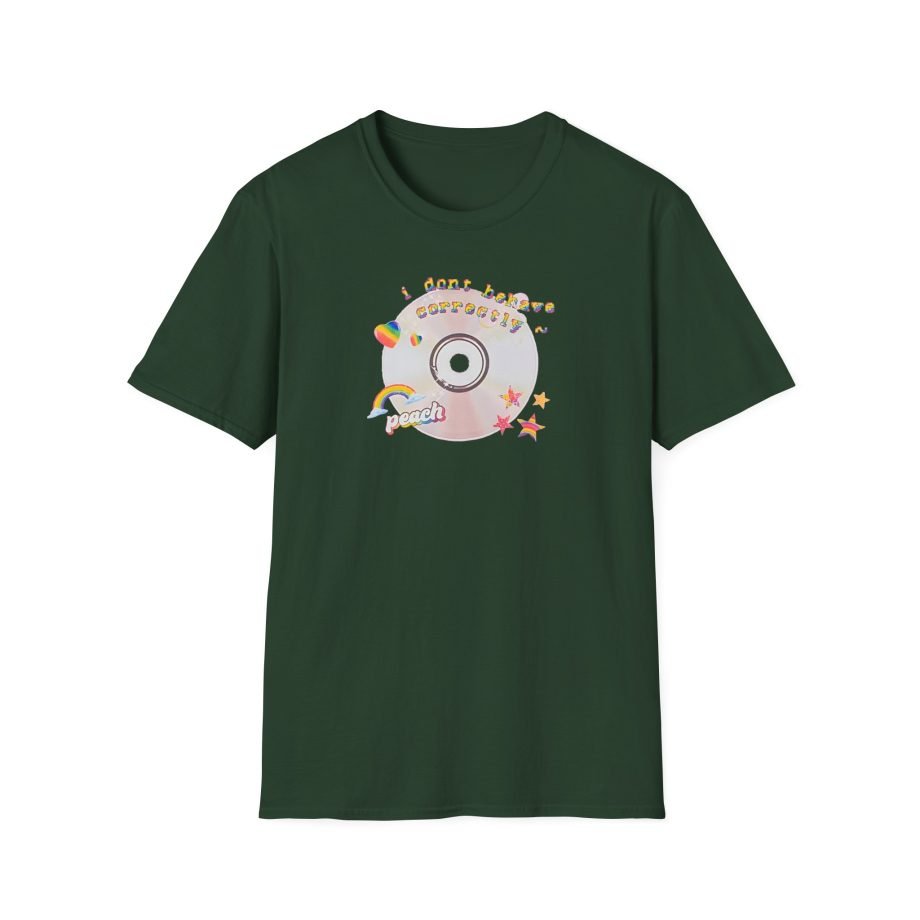 Peach Prc Fairy I Don't Behave Correctly Unisex Softstyle T-Shirt