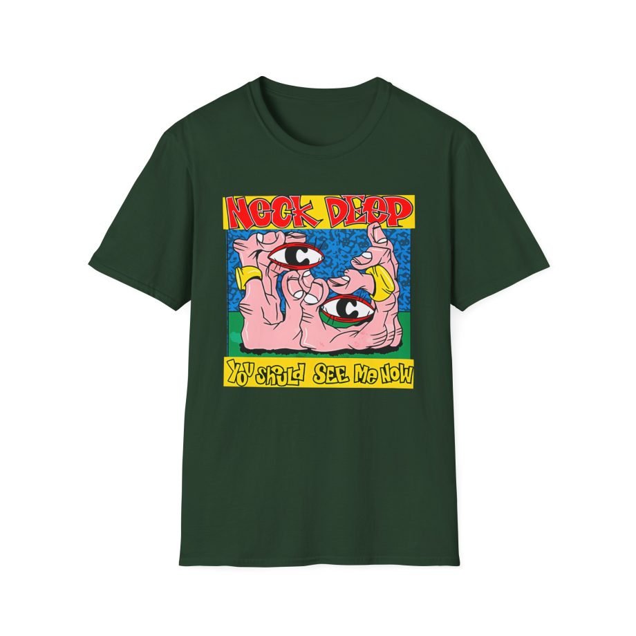 Neck Deep You Should See Me Now Artwork Unisex Softstyle T-Shirt