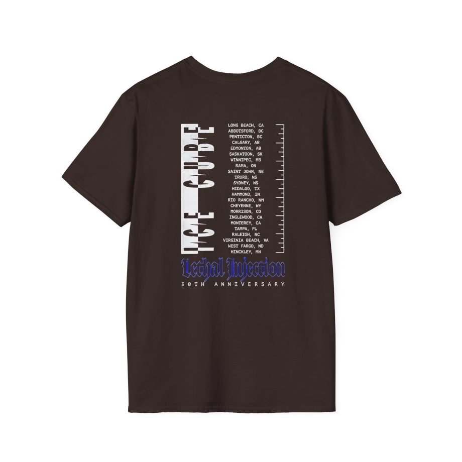 Ice Cube Lethal Injection Tour Unisex Softstyle T-Shirt