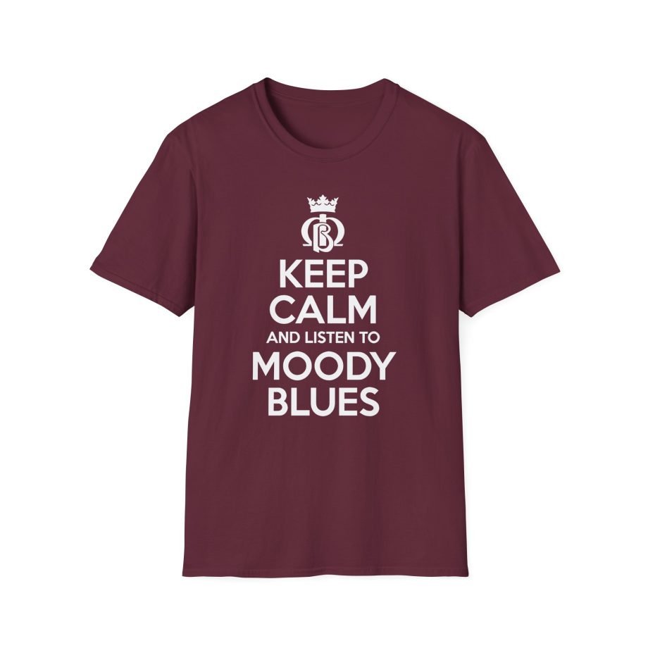 The Moody Blues Keep Calm and Listen Unisex Softstyle T-Shirt