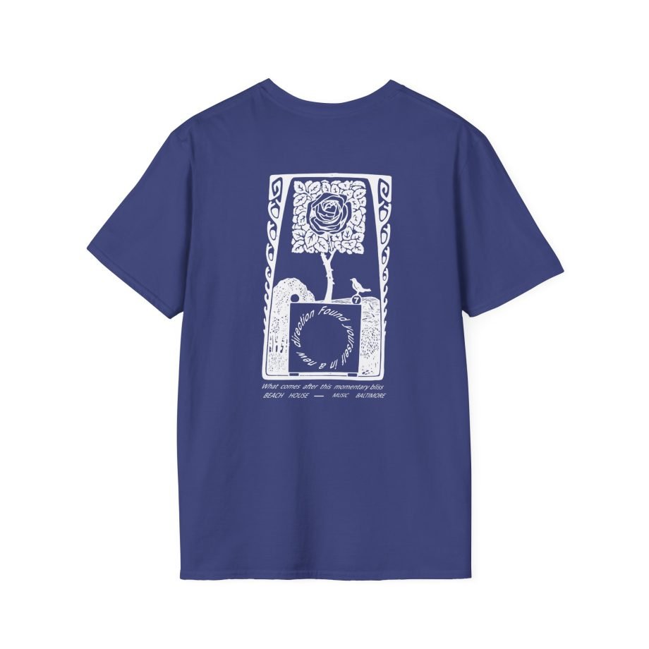 Beach House rose Unisex Softstyle T-Shirt