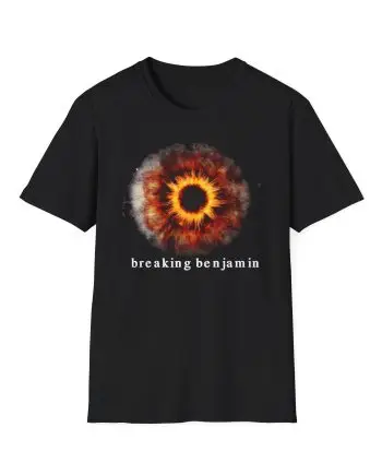 Breaking Benjamin Ember Eye Unisex Softstyle T-Shirt