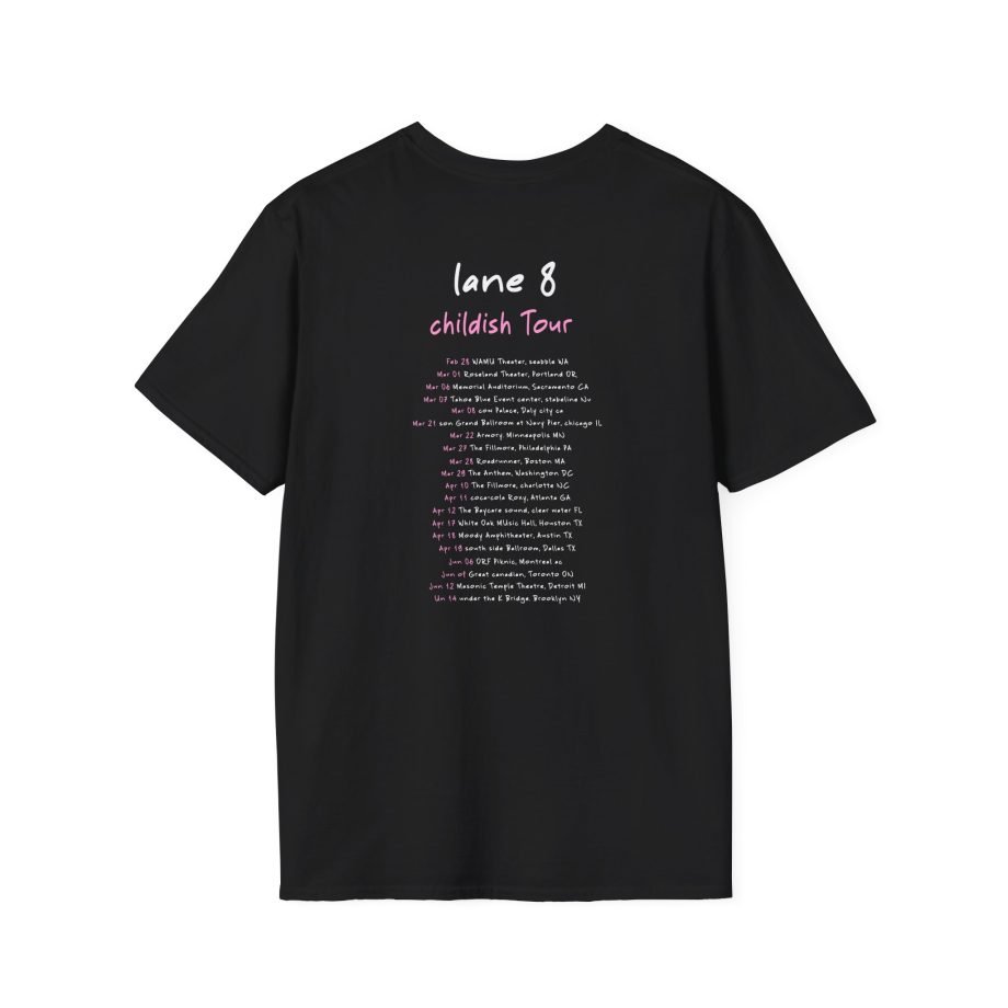 Lane 8 Childish Tour Unisex Softstyle T-Shirt
